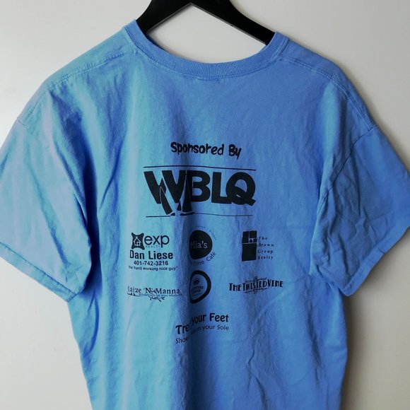 Duck Stops Here Westerly Pawcatuck T Shirt Adult Blue XL Extra Large Graphic Tee - Picture 13 of 14